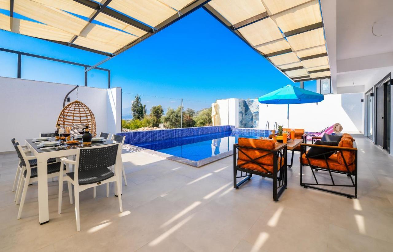 Tar - 2 Bedroom Holiday Villa In Kalkan Kas Bagian luar foto
